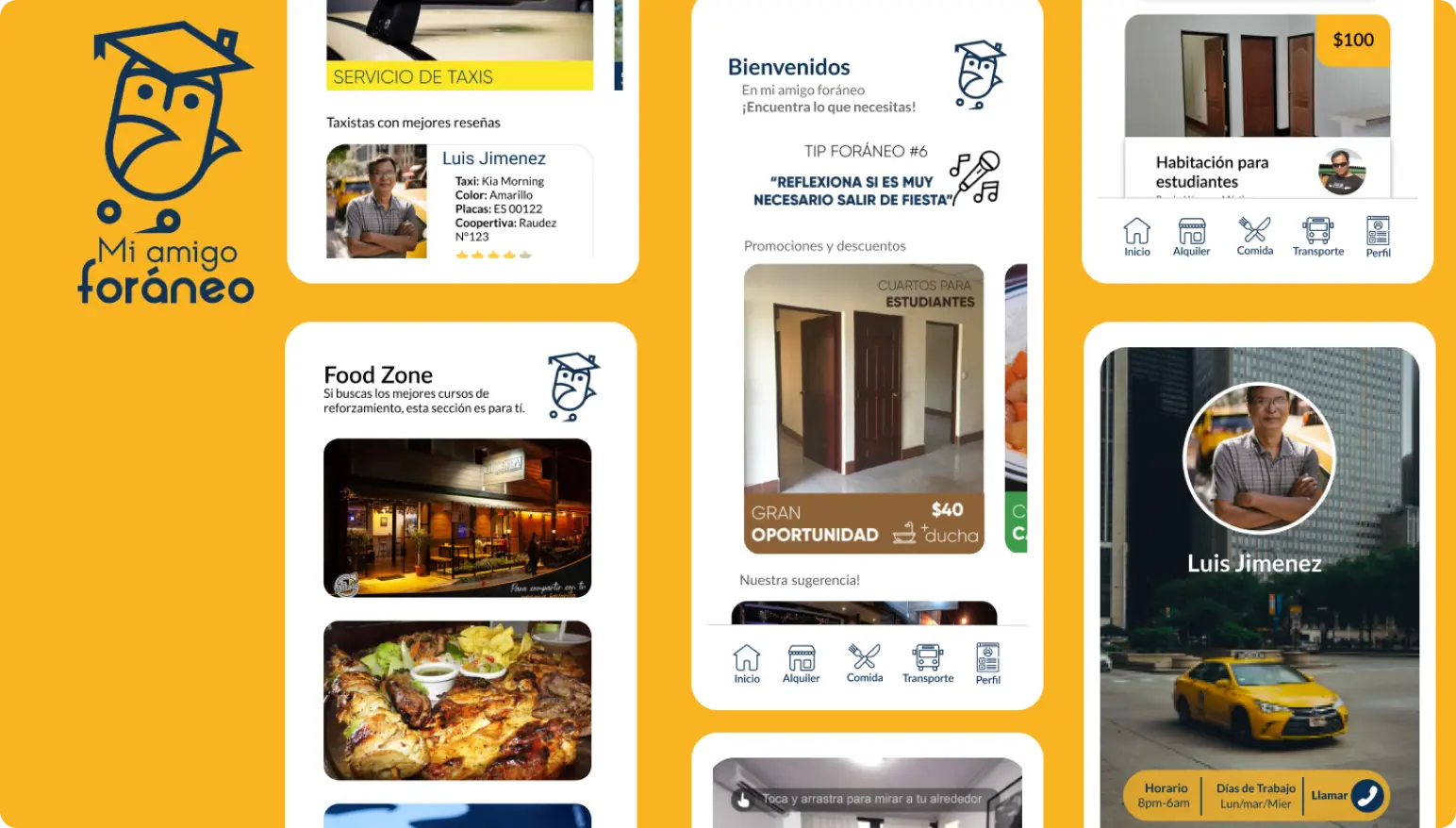 Maf hom illustration