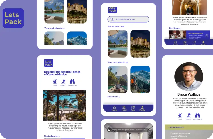 lets pack travel app img